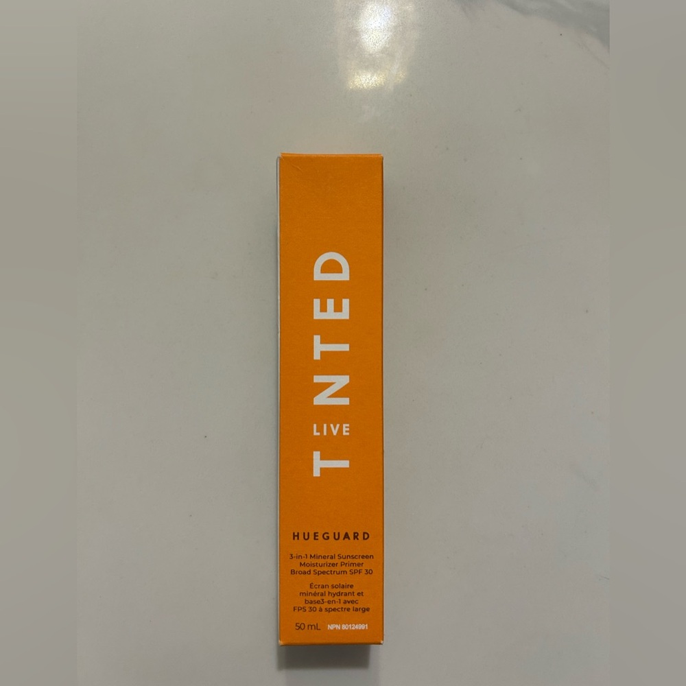NEVER OPENED TNTED Live Hueguard 3-in-1 Sunscreen